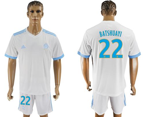 Marseille #22 Batshuayi Home Soccer Club Jersey